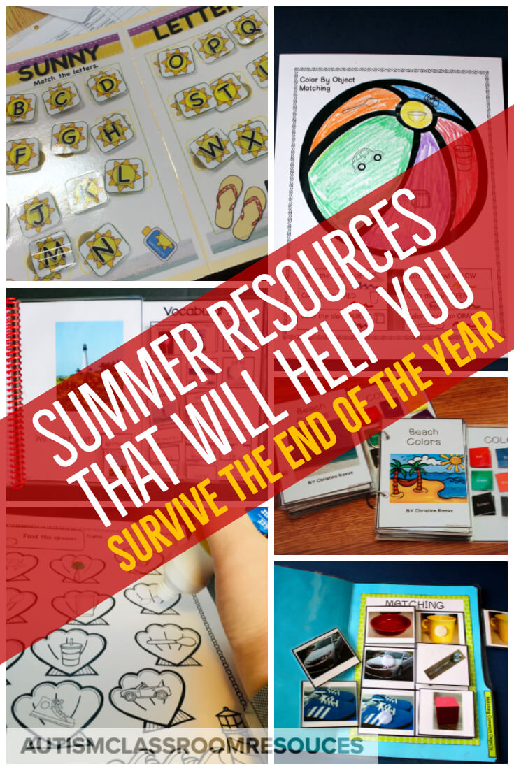 Teachers, we all need a little help to get to the end of the year.!..or to survive ESY. This post has tons of summer resources, paid and free, to help you survive or thrive in ESY! Teachers, we all need a little help to get to the end of the year.!..or to survive ESY. This post has tons of summer resources, paid and free, to help you survive or thrive in ESY!