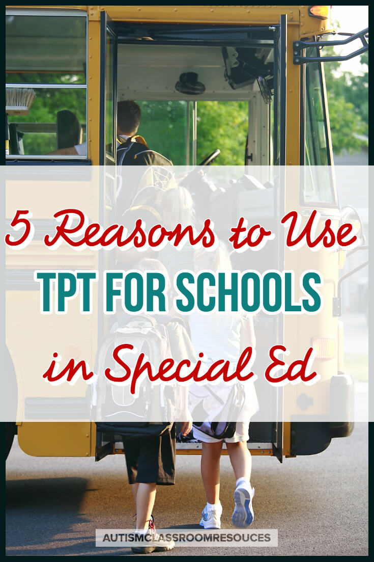 Is your school on TpT? Special education and TpT are a perfect partnership to me. Read on to find out what TpT can do for you and your school! Is your school on TpT? Special education and TpT are a perfect partnership to me. Read on to find out what TpT can do for you and your school!