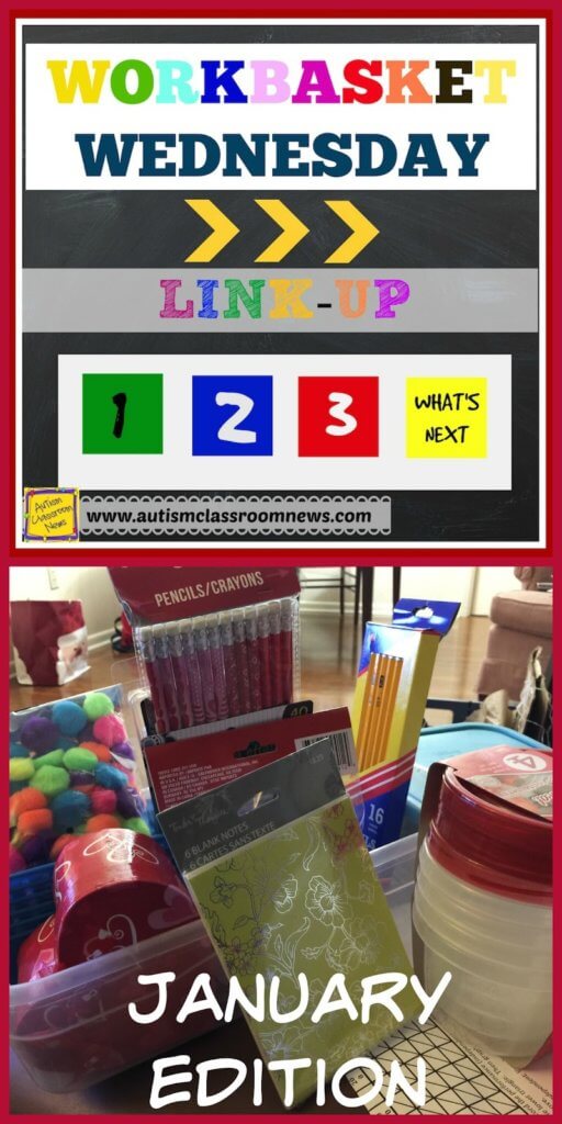 These are some great Valentine's day work tasks made with material you can find at the Dollar Store or Amazon. There are simple and more complex tasks with instructions on how to make them. #workbaskets