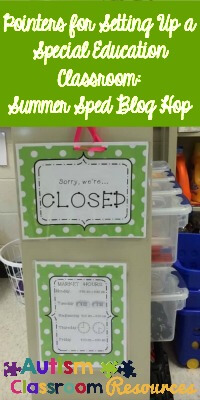 Special Education Classroom Setup Pointers Summer Sped Blog