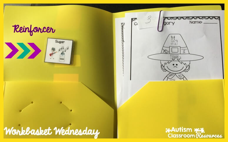 Reinforcer Under the Work in Folder Structured Work System from Autism Classroom Resources