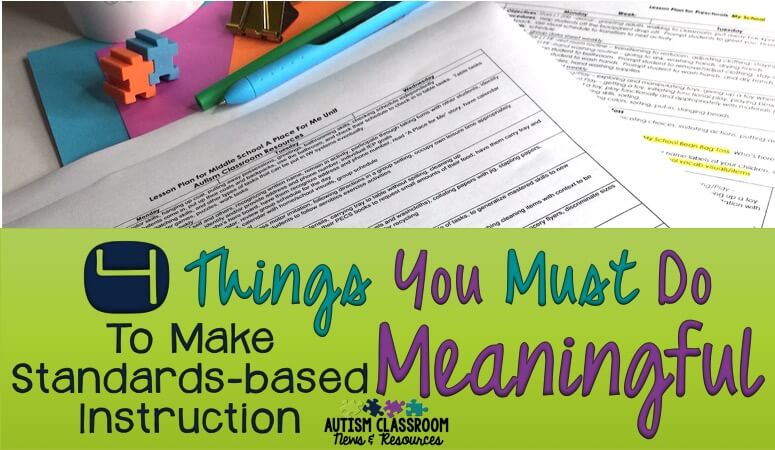 4 Things You Must to Make Standards-Based Instruction Meaningful ...