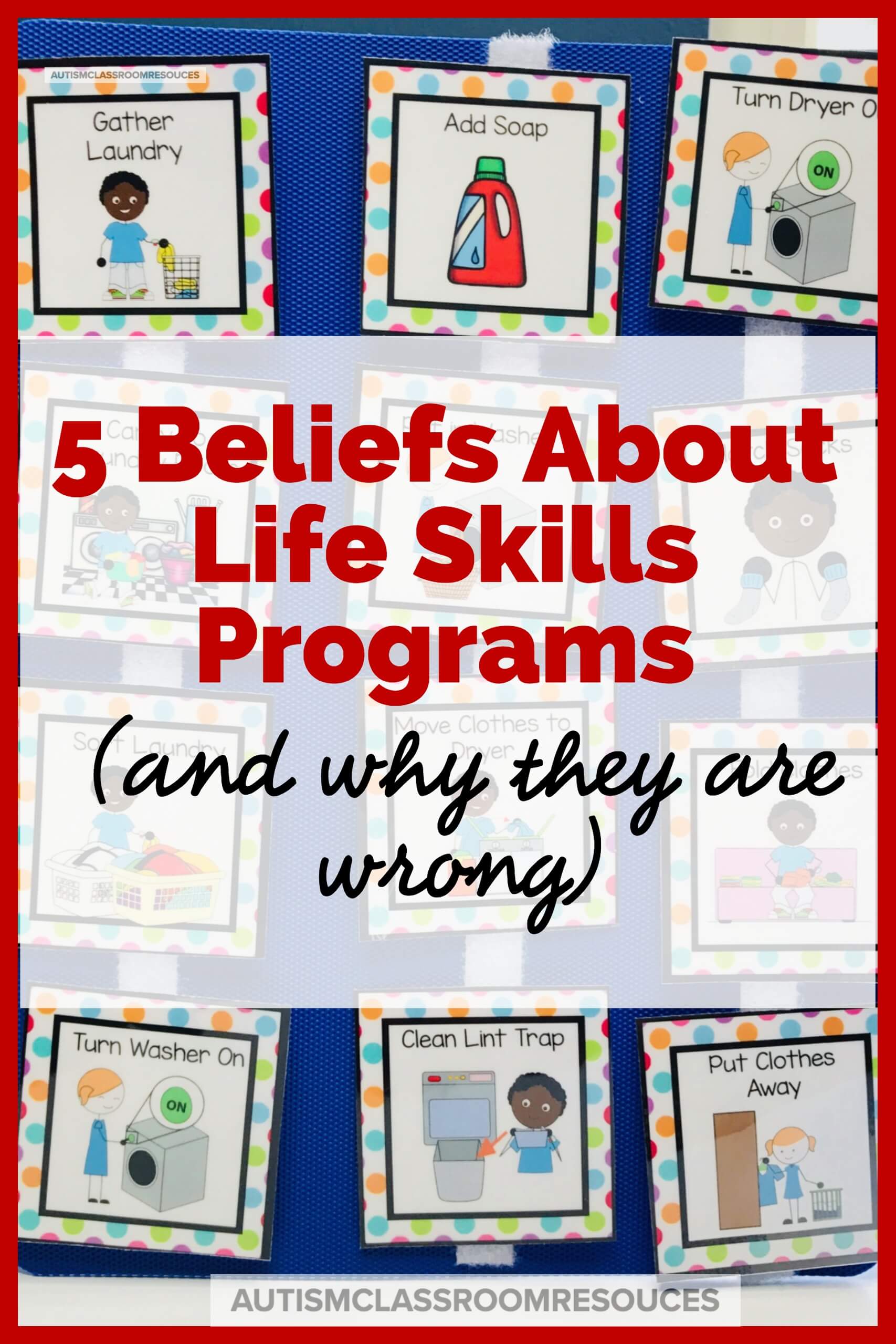 do you believe these 5 things about life skills programs what skills do you have