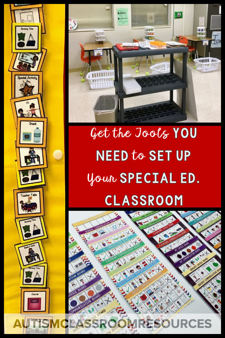 Setting up a classroom in special education can be challenging.  Having the tools to do it right can make it easier.  Click through to find out how to start.