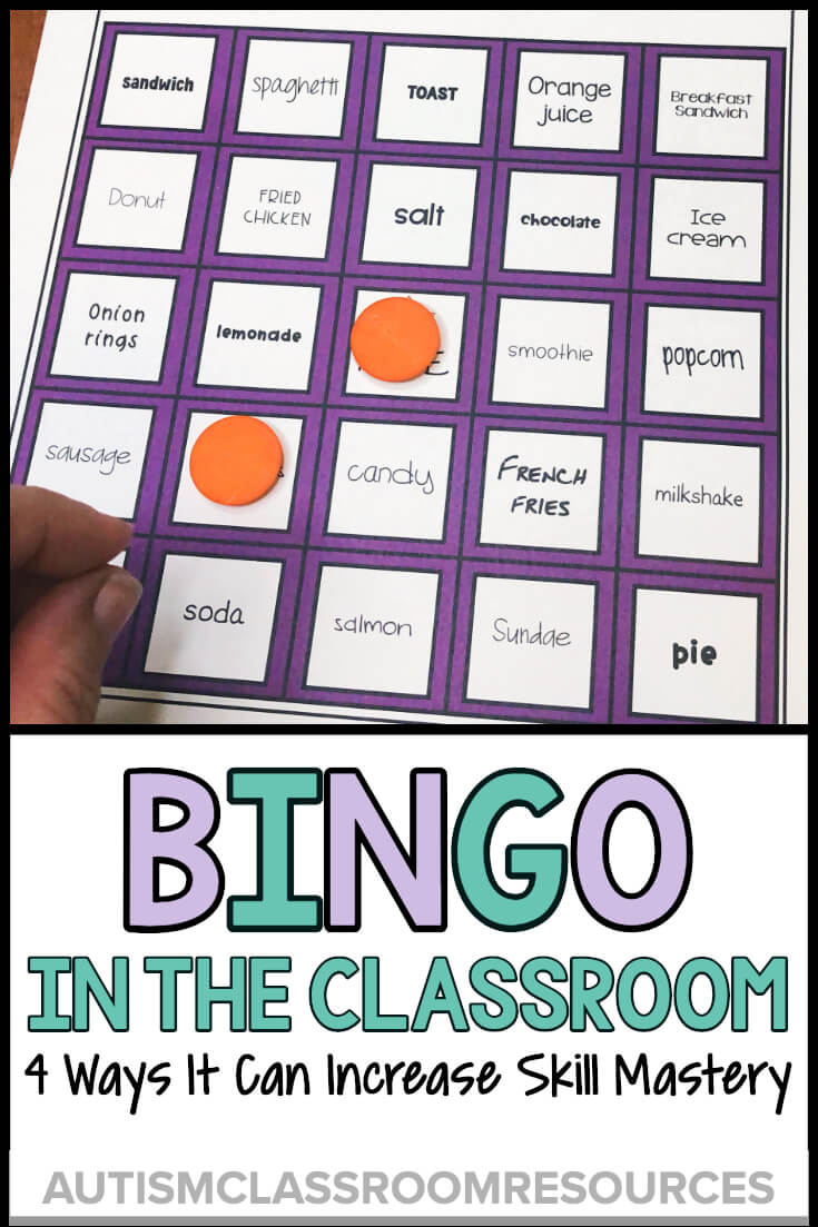 Most of our students in life skills classes don’t learn effectively by just being presented with skills one way, one day. They need to practice skills in a variety of ways in order to maintain them, as well as to generalize them to real-life situations. One way to do that is with BINGO activities built around the skills you are teaching. Find out 4 ways you can use BINGO to engage and expand your students' learning. Most of our students in life skills classes don’t learn effectively by just being presented with skills one way, one day. They need to practice skills in a variety of ways in order to maintain them, as well as to generalize them to real-life situations. One way to do that is with BINGO activities built around the skills you are teaching. Find out 4 ways you can use BINGO to engage and expand your students' learning.