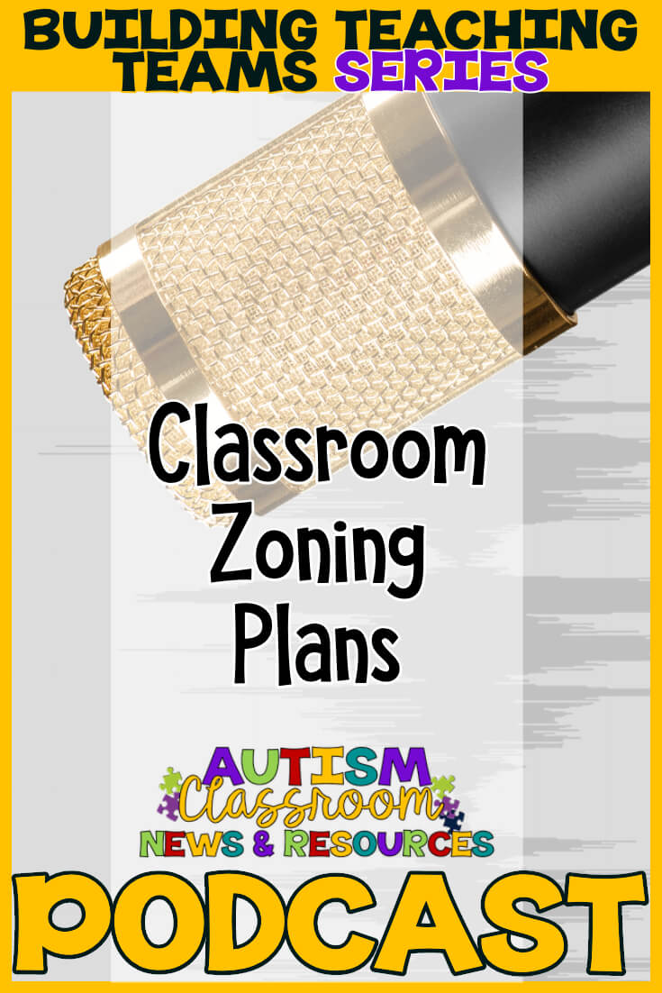Podcast image Copy 5 Grab this special education podcast episode today to learn ways to set expectations for your staff that they will follow and work effectively with your special education teaching team. Sign up for the resource library and grab a free download of a zoning plan template. #classroomorganization #teachingteams #specialeducation #autismclassroom
